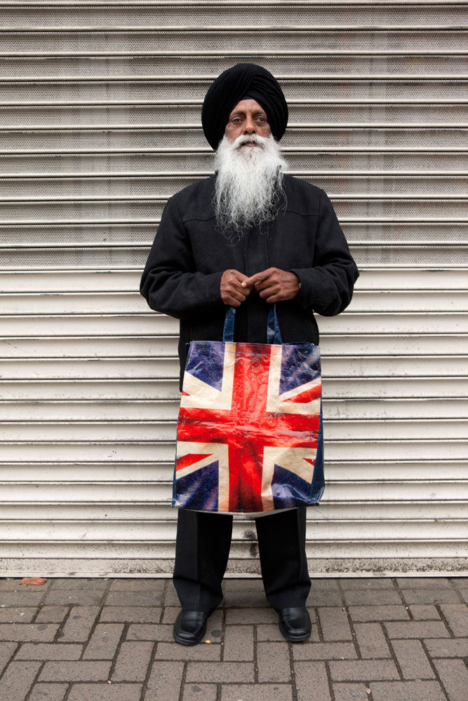 Harbhajan Singh, the Black Country, Willenham Market, Walsall, England, 2011. Copyrighted © Martin Parr / Magnum Photos. All rights reserved