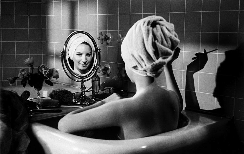 Barbra Streisand. ”Barbra in the Bathtub.” 
 New York. 1969 Steve Schapiro © All Rights Reserved.