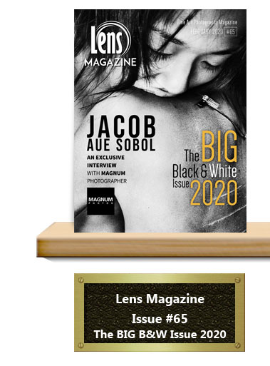 Jacob Aue Sobol on Lens Magazine The BIG B&W iSSUE 2020. 