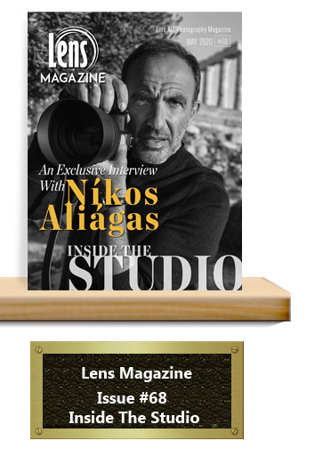Lens Magazine May Issue #68 Nikos Aliagas Exclusive Interview