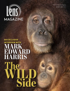 Lens Magazine October Issue. Mark Edward Harris Exclusive Interview