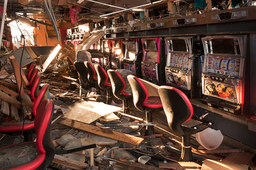 Pachinko parlor destroyed by the tsunami, Ofunato
Mark Edward Harris © All rights reserved.