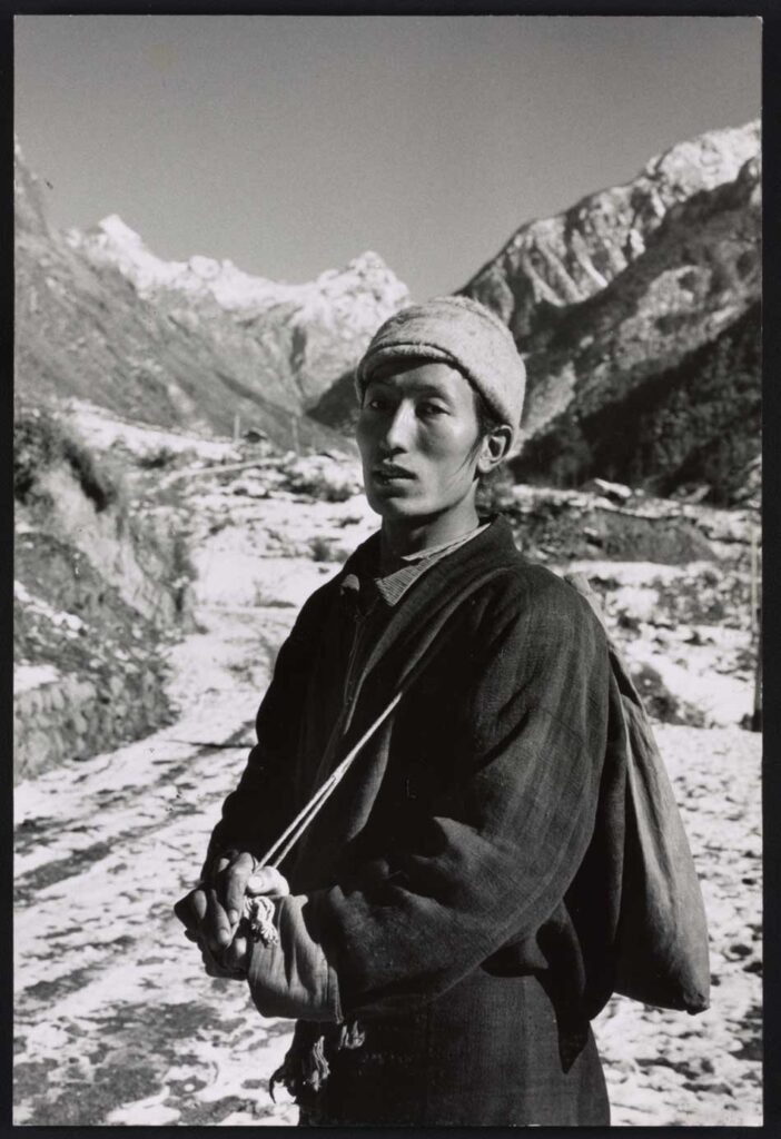 "Bhotia" villager in North Sikkim
Alice S. Kandell © Library of Congress Prints and Photographs Division Washington