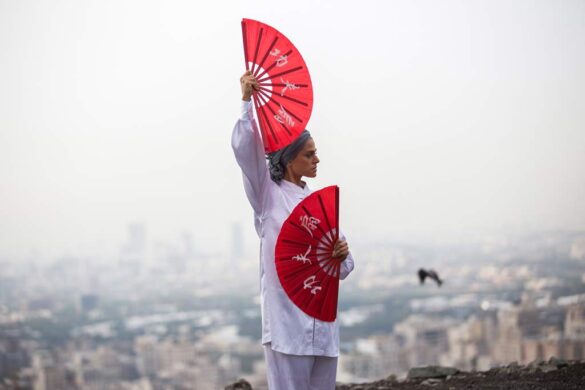 Parisa Mihan Doost: "Parisa" is a trainer of Tai Chi (a Chinese martial art). She is practicing Tai Chi. She has reached peace with her soul by Yoga and Tai Chi. Parisa is practicing Tai-Chi. Photography by MAHYA RASTEGAR © All Rights Reserved