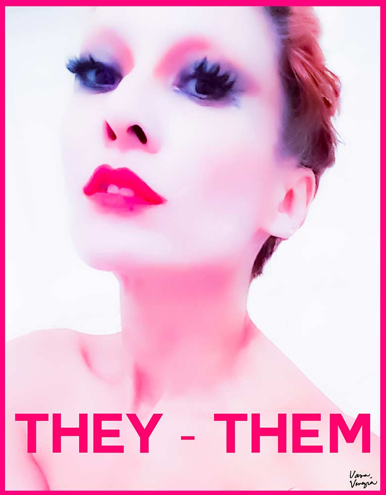 They - Them. 
Photography print on aluminum and plexiglass. 70 x 100 cm. 
Limited edition of 20. Signed and numbered. 
Vava Venezia © All Rights Reserved.