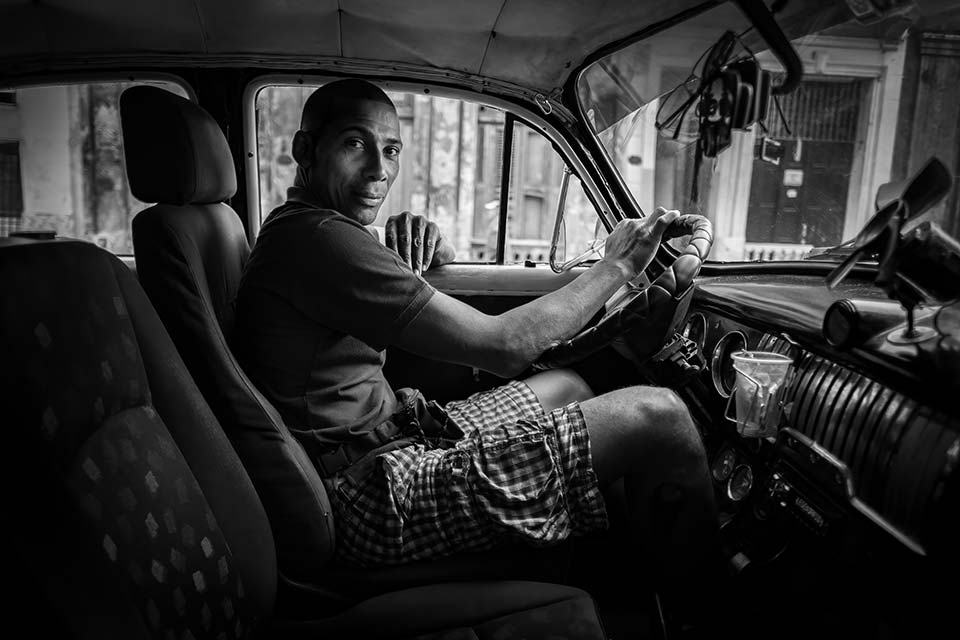 TAXI DRIVER. Havana, Cuba 2016.  
Michael Chinnici © All rights reserved. 