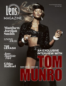 Lens Magazine July Issue #94 Dedicated to Beauty and Fashion. Tom Munro Exclusive Interview