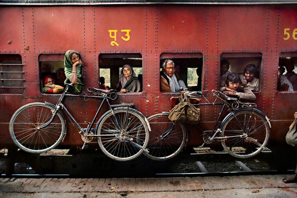 Bicycles on Train, West Bengal, India , 1983
Steve McCurry © All rights reserved.