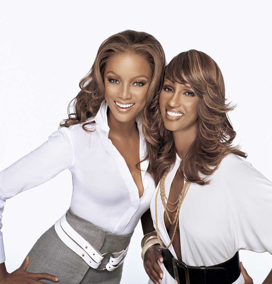 Super Models: Tyra Banks & Iman. Makeup by Sam Fine, Hair by Oscar James
Matthew Jordan Smith © All rights reserved.
