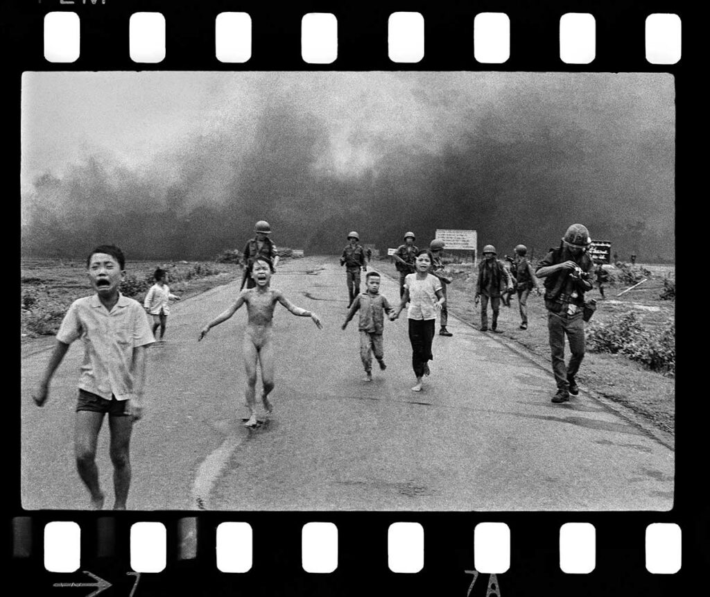 The Pulitzer Prize–winning photograph, titled "The Terror of War", taken at Trảng Bàng during the Vietnam War on June 8, 1972.
(Nick Ut / The Associated Press) Nick Ut © All rights reserved.