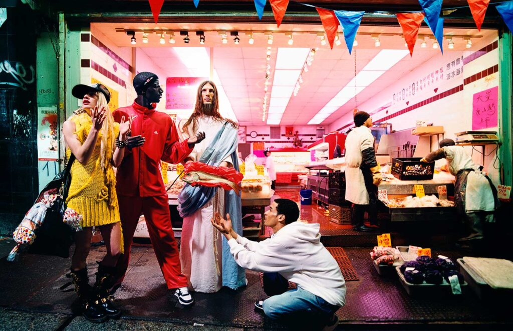 Jesus is my Homeboy: Loaves & Fishes
New York, 2003
David LaChapelle © All rights reserved.