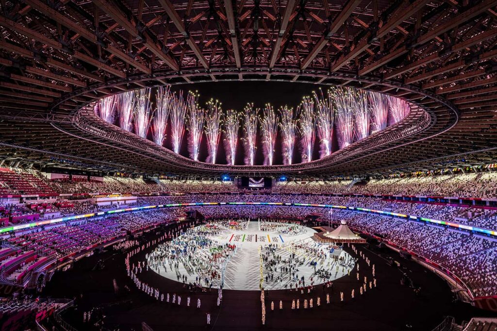 Top: Tokyo Olympics Opening Ceremony, Tokyo, Japan 2021.
Mark Edward Harris © All rights reserved.