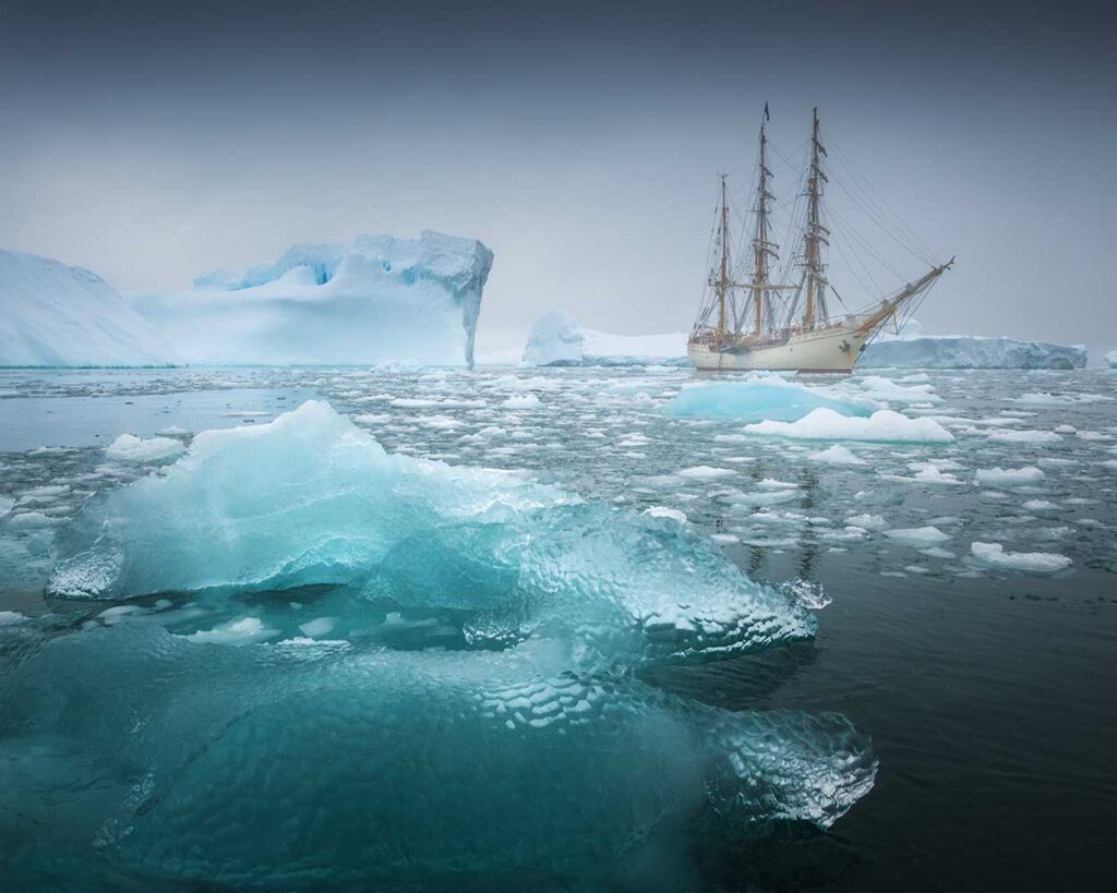 Bark Europa, Antarctica
Daniel Kordan © All rights reserved. 