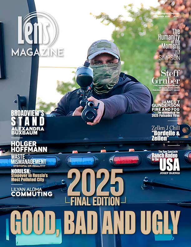 Lens Magazine December Edition #134. 2025 FINAL EDITION. The Good, Bad and Ugly