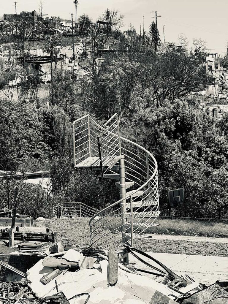 Fire and Fog - Stairway
James T Gunderson © All rights reserved.