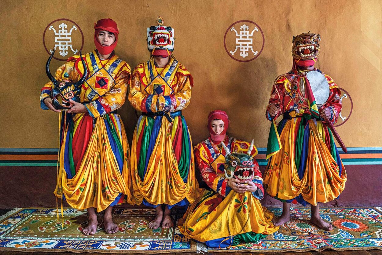 Performers of the Tshechu, Bhutan’s most important religious festival
(Bhutan, 2024)
Roberto Pazzi © All rights reserved.