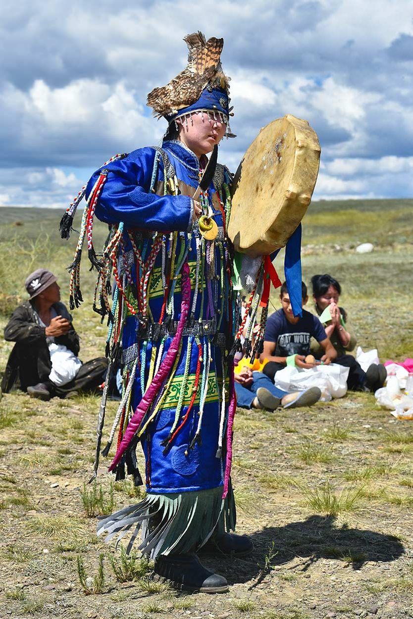 Shamans in Tuva. 
Mediators Between Humans and Spirits. Holger Hoffmann © All rights reserved. 