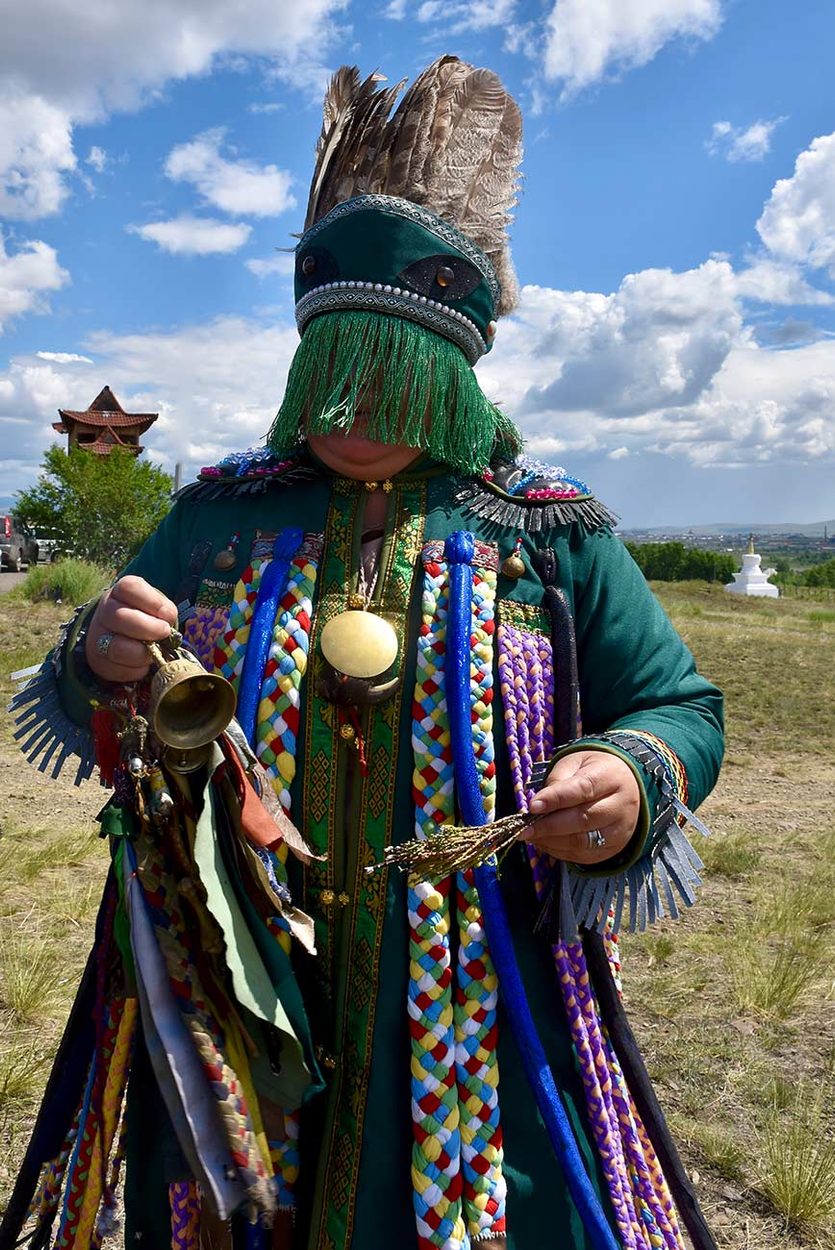 Shamans in Tuva. 
Mediators Between Humans and Spirits. Holger Hoffmann © All rights reserved. 