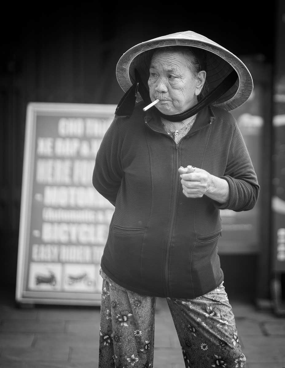 Vietnam
Woman with a Cigarette, Hoi An
Geoffrey Ansel Agrons ©All rights reserved.